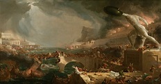 "The Course of Empire (Destruction)" by Thomas Cole [4355x2768 ...