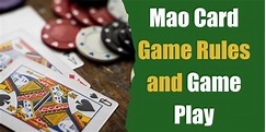 Mao Card Game Rules and Game Play - Bar Games 101