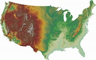 29 Map Of United States Elevation - Maps Online For You