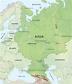 Map Of Europe Including Russia – The World Map