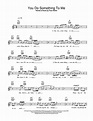 Paul Weller "You Do Something To Me" Sheet Music Notes | Download ...