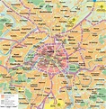Map of Paris (City in France) | Welt-Atlas.de