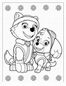 მიიღეთ საუკეთესო Paw Patrol Everest Coloring Pages on GBcoloring