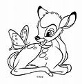 Bambi (Películas de animación) – Dibujos para Colorear e Imprimir Gratis