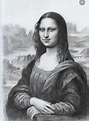 Mona en blanco y negro Portrait Sketches, Portrait Drawing, Portrait ...