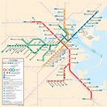Cambridge Metro Map - TravelsFinders.Com