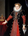 Portrait of Queen Anne of Austria, c.1595 - Martin Kober - WikiArt.org