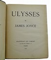 Ulysses by James Joyce - First Edition - 1922 - from Burnside Rare ...