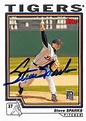 Steve Sparks autographed baseball card (Detroit Tigers) 2004 Topps #88
