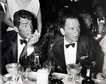 DEAN MARTIN AND FRANK SINATRA AT DINNER IN 1960s RAT PACK - 8X10 PHOTO ...