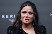 Salma Hayek Brings Hollywood Glamour to Cannes in Voluminous Plunging ...