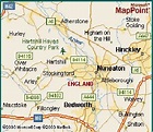 Nuneaton Map - United Kingdom