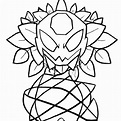 10 Desenhos de Pokémon Spiritomb para Imprimir e Colorir