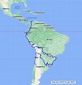 Sud America - Google My Maps