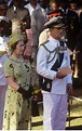 1983. Royalty - Queen Tour of Kenya - Nairobi Queen Elizabeth II and ...