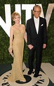 Jane Fonda y su marido en la fiesta de Vanity Fair tras los Oscar 2012 ...