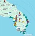 Salento and Lecce - Google My Maps
