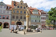 Touristische Erkundung von Erfurt | Momentaufnahme