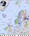 Northern Europe · Public domain maps by PAT, the free, open source ...