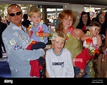Celebrity with family patsy palmer High Resolution Stock Photography ...