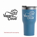 30oz Vaperz Cloud RTIC Tumbler (BLUE) - Vaperz Cloud