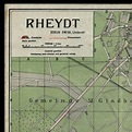 Stadtplan Rheydt - Mai (1920) - (Mönchengladbach-Rheydt ...