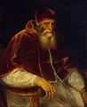 Portrait of Pope Paul III - Titian | Endless Paintings