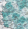 Map Of West Germany With Cities