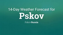 Pskov, Russia 14 day weather forecast