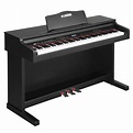 Uenjoy Music Electric Digital LCD Piano Keyboard W/Stand+Adapter+3 ...