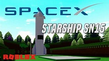 I made the SpaceX Starship SN15 in Roblox Build a Boat - YouTube