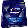 Crest 3D White Luxe Whitestrips Professional Effects Teeth Whitening ...
