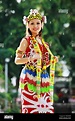 Women Dressed in Malay Traditional Costume, Malaysia Stock Photo ...