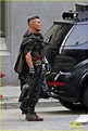 Josh Brolin Spotted in Costume as Cable on 'Deadpool 2' Set! | Hair ...
