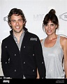 James Marsden and Wife Lisa Linde Todâ€™s Boutique grand opening in ...