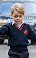 Royal Family Around the World: Prince George of Cambridge attends first ...
