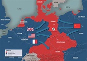 Nazi Occupation Map | Nazi Germany Map 1944 | Historical Map History