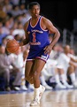 Oscar Robertson playing in the 1987 NBA Legends Game, 13 years after he ...