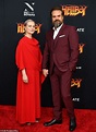 David Harbour and girlfriend Alison Sudol hit Hellboy screening in NYC ...