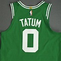 Jayson Tatum - Boston Celtics - Game-Worn Icon Edition Jersey - Scored ...