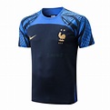 Camiseta de Entrenamiento Francia 2022 Azul - LARS7