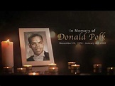 Donald Polk Tribute Tribute Video - YouTube