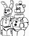 25+ Golden Freddy Coloring Page - NuurulDerry