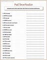 Past Tense Korean Conjugation Worksheet - Strategic Studying's Ko-fi ...