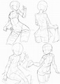 Bocetos Poses Anime Para Dibujar - Lieno Wallpaper