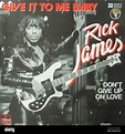 Rick James - Give It To Me Baby, 12 inch 33t - Vintage vinyl album ...