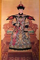 Empress Xiaoxian. Manchu.Qing Dynasty. Portrait Wall, Portrait Painting ...