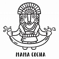 Esquema de la mitología inca mama cocha - Descargar PNG/SVG transparente