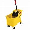 Rubbermaid Commercial Products 31 qt. Tandem Mop Bucket-1887304 - The ...