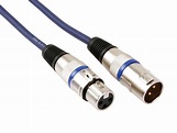 Cable DMX profesional con conector Neutrik - 0.5 metros - DJMania